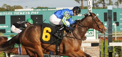 Ishaq Favored Off Brilliant Maiden Win in $100,000 Inaugural Stakes